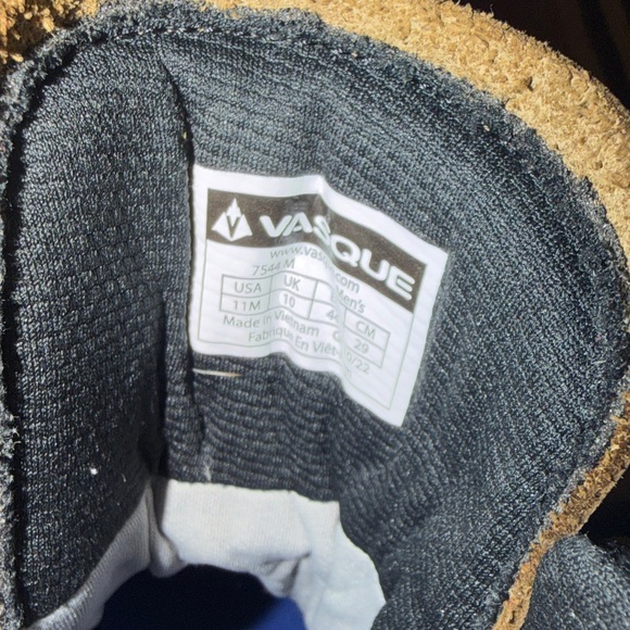 Vasque Men’s Boots Breeze Tan Hiking Size 11 - Picture 4 of 9